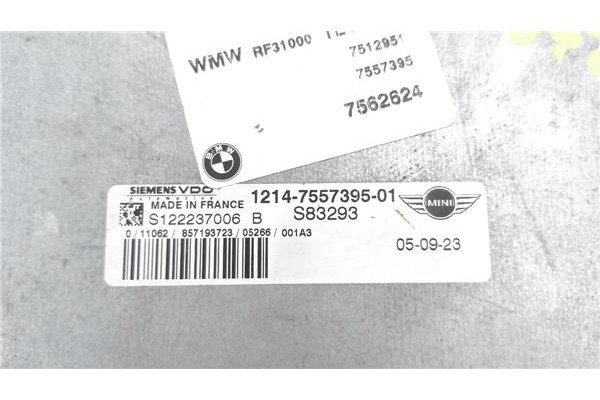 Recambio de centralita para mini cabrio (r52) 1.6 cooper referencia OEM IAM 1214755739501 S122237006B 