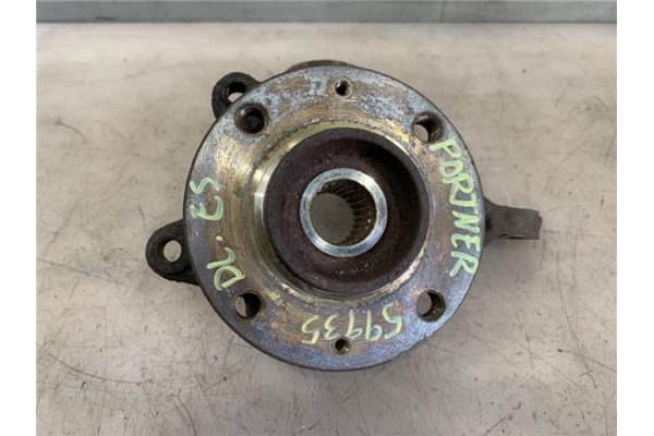 Recambio de mangueta delantero izquierda para peugeot partner combispace (5f) 1.6 hdi 75 referencia OEM IAM 364654  