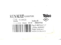 Recambio de intermitente delantero dcho para renault trafic ii combi 1.9 29 combi6 acristalado parcial referencia OEM IAM 820000