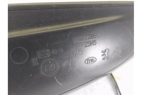 Recambio de retrovisor electrico derecho para peugeot 307 break / sw (s1) 1.6 hdi 110 referencia OEM IAM 96577209  