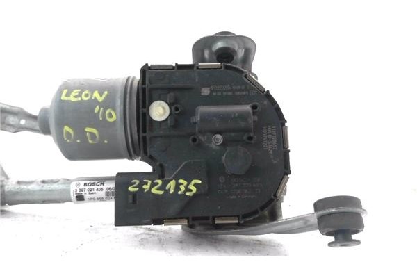 Recambio de motor limpiaparabrisas delantero para seat leon (1p1) 1.4 tsi referencia OEM IAM 1P0955024B 3397021405 