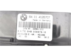 Recambio de mandos climatizador para bmw serie 3 touring (e46) 2.2 320i referencia OEM IAM 64114126707 5HB00887815 