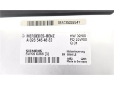Recambio de centralita para mercedes-benz clk (bm 208) coupe 2.0 200 compressor (evo) (208.344) referencia OEM IAM A0265454832 5