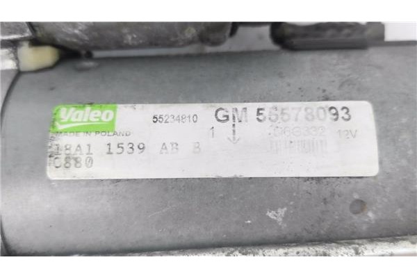Recambio de motor arranque para opel corsa d 1.3 cdti referencia OEM IAM 55578093 18A11539AB 