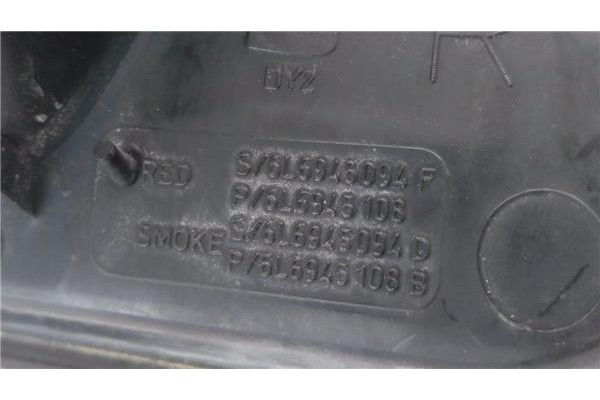 Recambio de piloto porton trasero derecho para seat ibiza (6l1) 1.9 sdi referencia OEM IAM 6L6945094F 6L6945108 