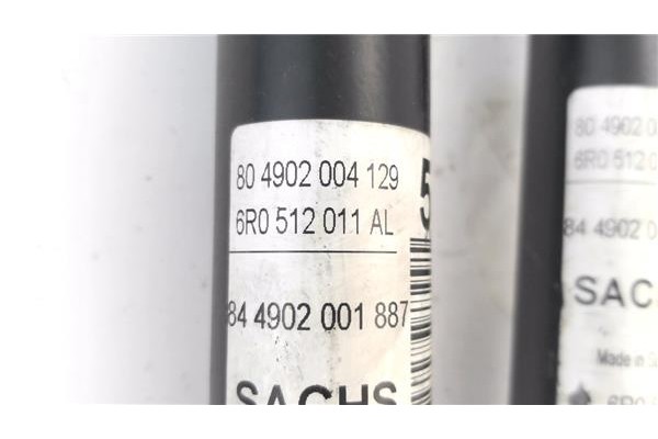 Recambio de amortiguador trasero completo para seat ibiza berlina (6j5) 1.4 tsi referencia OEM IAM 6R0512011AL 6R0513025E 