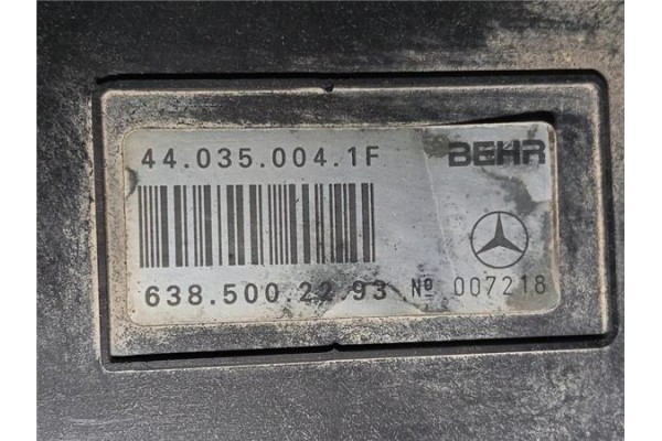 Recambio de electroventilador para mercedes-benz vito furgón (638) 2.2 108 cdi  (638.094) referencia OEM IAM 6385004700 02200004