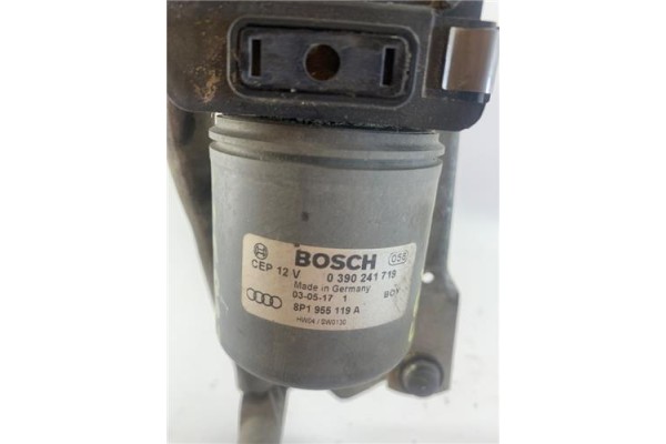 Recambio de motor limpiaparabrisas delantero para audi a3 (8p1) 2.0 fsi ambiente referencia OEM IAM 8P1955119A 0390241719 8P1955