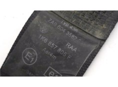 Recambio de cinturon seguridad trasero izquierdo para volkswagen golf v (1k1) 1.9 tdi referencia OEM IAM 1K6857805DRAA  