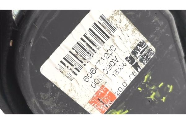 Recambio de cinturon seguridad trasero izquierdo para volkswagen golf v (1k1) 1.9 tdi referencia OEM IAM 1K6857805DRAA  