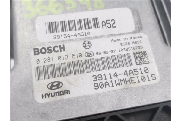 Recambio de centralita para hyundai h-1 furgón 2.5 crdi referencia OEM IAM 391144A510 2,81E+08 