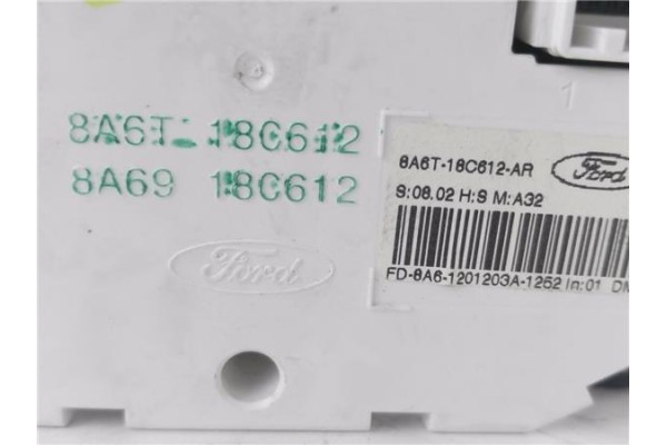 Recambio de mandos climatizador para ford fiesta vi 1.6 tdci referencia OEM IAM 8A6T18C612  