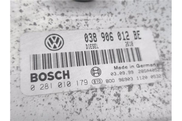 Recambio de centralita para volkswagen lupo (6x1/6e1) 1.7 conceptline referencia OEM IAM 38906012BE 28100179 