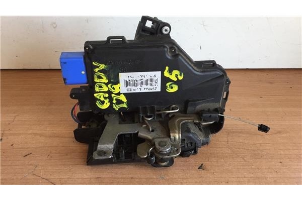 Recambio de cierre electromagnetico delantero izquierdo para volkswagen caddy (2k) 1.9 kombi referencia OEM IAM 3D1837015  3D183
