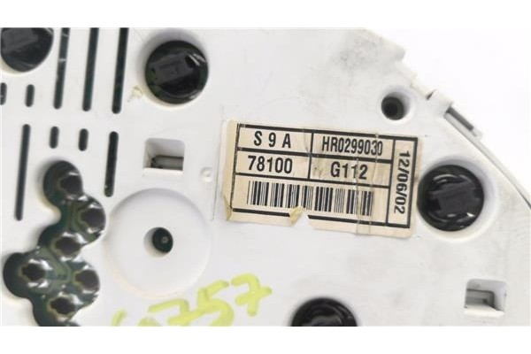 Recambio de cuadro completo para honda cr-v (rd8) 2.0 referencia OEM IAM HR0299030 7,81E+04 