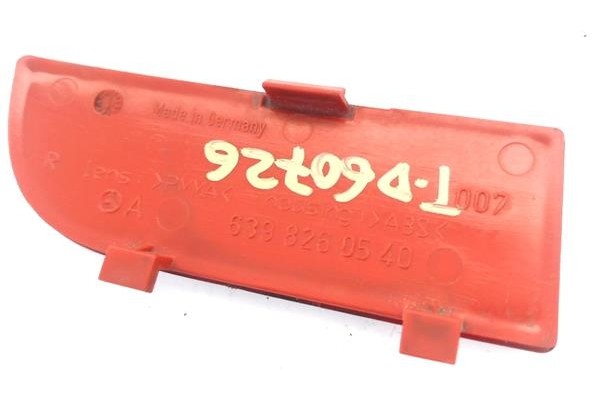Recambio de reflectante paragolpes trasero para mercedes-benz vito / mixto furgón (w639) 109 cdi referencia OEM IAM 6398260540  
