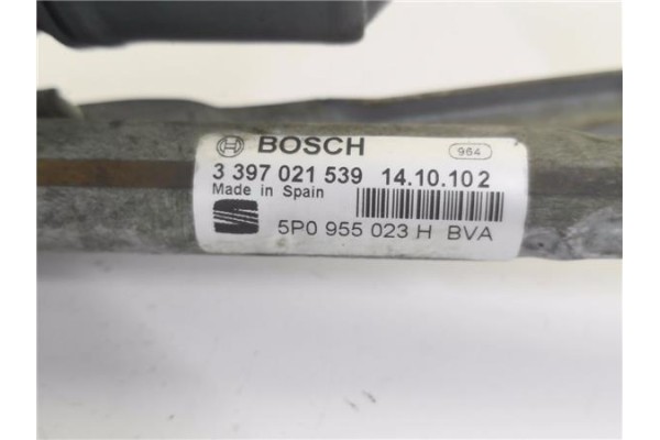 Recambio de motor limpiaparabrisas delantero para seat altea xl (5p5) 1.6 tdi referencia OEM IAM 5P0955119E 1397220654 