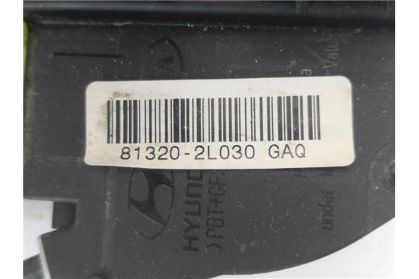 Recambio de cierre electromagnetico delantero derecho para hyundai i30 (fd) 1.6 comfort referencia OEM IAM 813202L030  