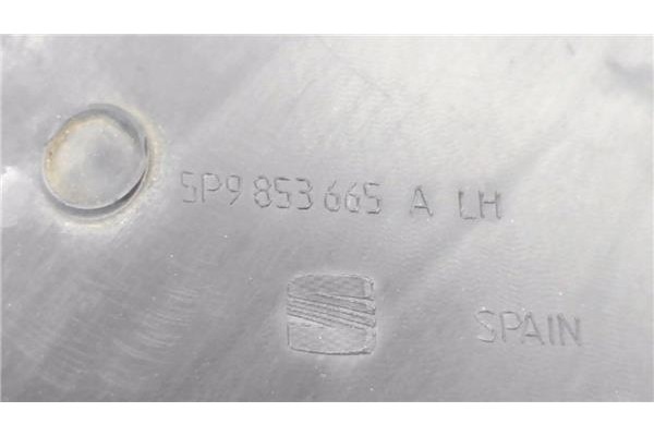 Recambio de rejilla paragolpes delantero izquierda para seat altea xl (5p5) 1.6 tdi referencia OEM IAM 5P9853665A  
