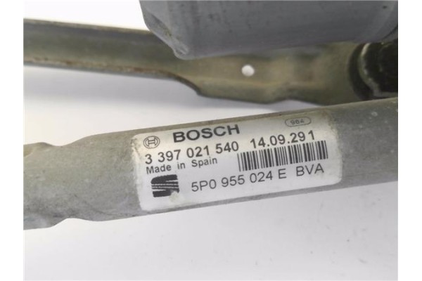 Recambio de motor limpiaparabrisas delantero para seat altea xl (5p5) 1.6 tdi referencia OEM IAM 5P0955120C 1397220655 