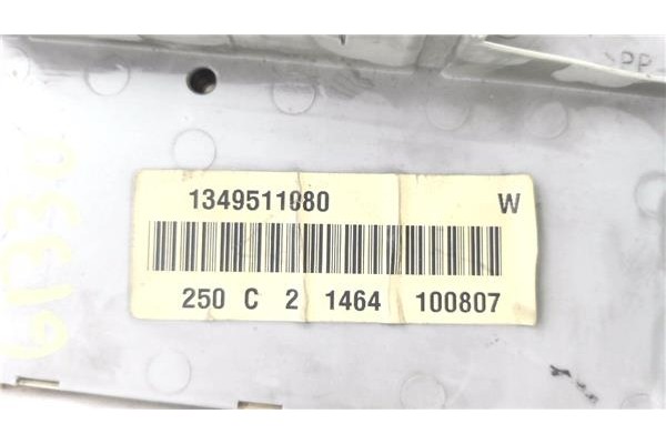 Recambio de caja fusibles/rele para citroen jumper furgón 2.2 hdi 100 referencia OEM IAM 1349511080  