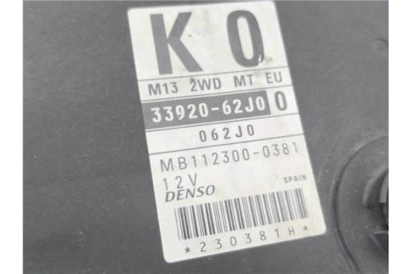 Recambio de centralita para suzuki swift berlina (rs/mz) 1.3 gl (5-ptas.) referencia OEM IAM 3392062J0 MB1123000381 