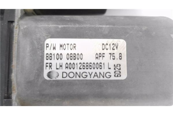 Recambio de mecanismo elevalunas delantero izquierdo para ssangyong rexton 2.7 270 xdi limited referencia OEM IAM 8810008B00 A00