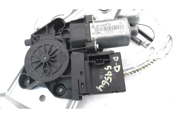 Recambio de mecanismo elevalunas delantero derecho para renault scenic iii (jz) 1.2 grand expression referencia OEM IAM 80730274