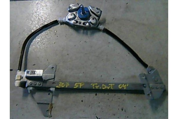 Recambio de mecanismo elevalunas trasero derecho para peugeot 307 (3a/c) 1.4 hdi referencia OEM IAM   