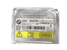 Recambio de centralita airbag para bmw serie 1 berlina 5p (f20) 2.0 116d referencia OEM IAM 34526863389 265020690 