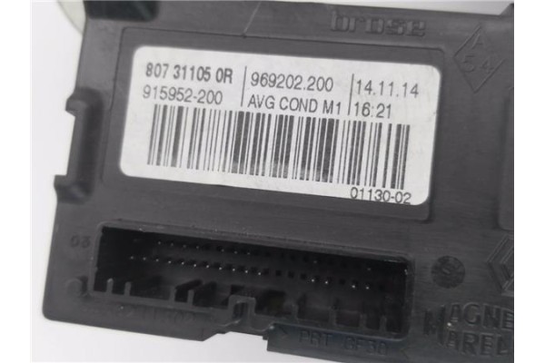 Recambio de mecanismo elevalunas delantero izquierdo para renault scenic iii (jz) 1.2 grand expression referencia OEM IAM 807311