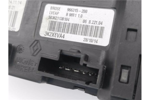 Recambio de mecanismo elevalunas delantero izquierdo para renault scenic iii (jz) 1.2 grand expression referencia OEM IAM 807311