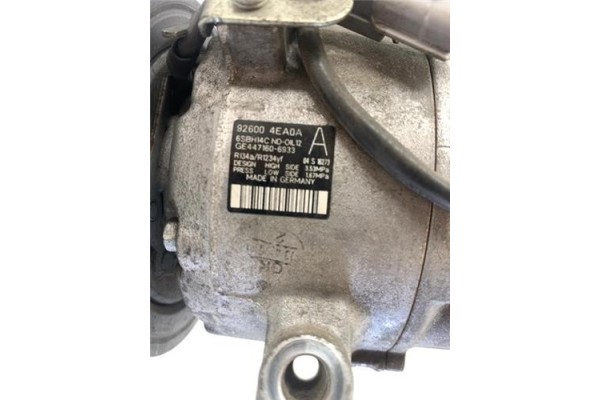 Recambio de compresor aire acond. para renault grand scénic iii (jz0/1_) 1.5 dci referencia OEM IAM 926004EA0A 6SBH14C 
