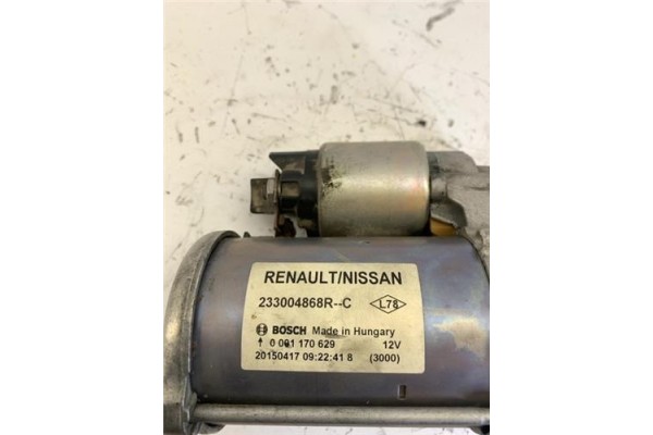 Recambio de motor arranque para renault grand scénic iii (jz0/1_) 1.5 dci referencia OEM IAM 233004868RC 20150417 