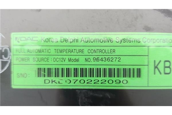 Recambio de mandos calefaccion / a.a. para chevrolet captiva 2.0 d referencia OEM IAM 96436272  
