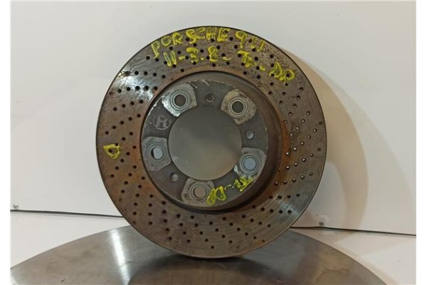 Recambio de disco freno trasero para porsche 911 (typ 997)(2005) 3.8 carrera 4 s cabrio [3,8 ltr. - 283 kw cat] referencia OEM I