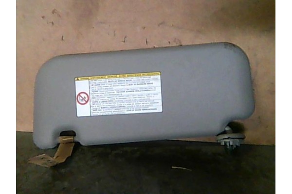 Recambio de parasol derecho para toyota yaris (ksp9/scp9/nlp9) 1.3 vvt-i referencia OEM IAM 743100D270B0   Recambio de parasol derecho para toyota yaris (ksp9/scp9/nlp9) 1.3 vvt-i referencia OEM IAM 743100D270B0