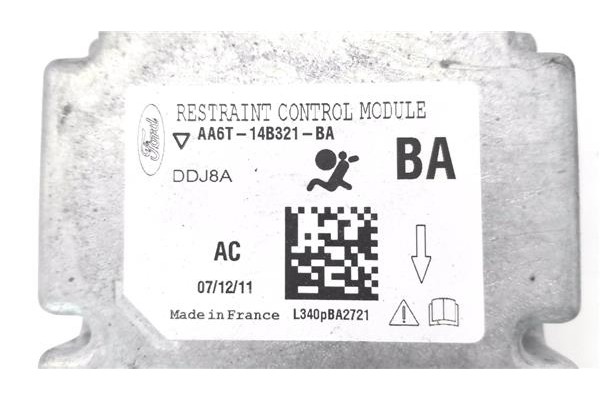 Recambio de centralita airbag para ford fiesta vi 1.6 tdci referencia OEM IAM AA6T14B321BA DDJ8A 