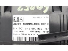 Recambio de mandos calefaccion / a.a. para citroen c5 tourer 2.0 business class referencia OEM IAM 96829415ZD 5HB00933207 