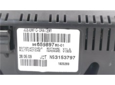 Recambio de display para citroen c5 tourer 2.0 business class referencia OEM IAM 9665589780 NS3153797 