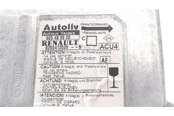 Recambio de centralita airbag para renault megane ii (bm0/1_, cm0/1_) 2.0 16v (bm0u, cm0u) referencia OEM IAM 8200412029B 6,05E+