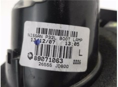 Recambio de piloto porton trasero izquierdo para nissan qashqai j10 2.0 acenta 4x2 referencia OEM IAM 89071063  