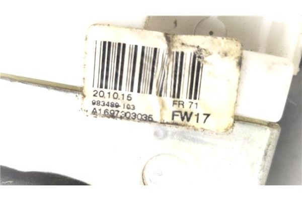 Recambio de cierre electromagnetico trasero derecho para mercedes-benz clase a (bm 169) 2.0 a 180 cdi (169.007) referencia OEM I