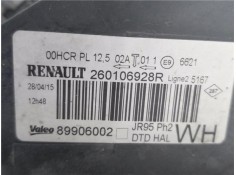 Recambio de faro delantero dcho para renault grand scénic iii (jz0/1_) 1.5 dci referencia OEM IAM 260106928R 89906002 