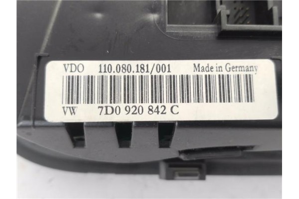 Recambio de cuadro completo para volkswagen t4 transporter 1.9 furgón referencia OEM IAM 7D0920842C  