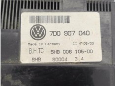Recambio de mandos climatizador para volkswagen t4 transporter 1.9 furgón referencia OEM IAM 7D0907040 5HB00810500 
