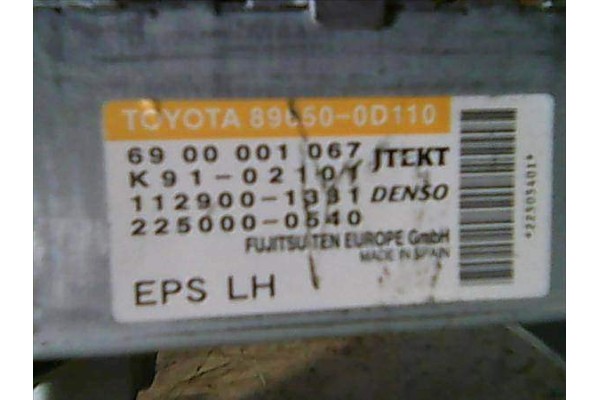 Recambio de columna direccion para toyota yaris (ksp9/scp9/nlp9) 1.3 vvt-i referencia OEM IAM 1129001331 896500D110 