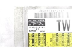 Recambio de centralita airbag para toyota iq (nuj1/ngj1/kgj1) 1.0 básico referencia OEM IAM 8917074040 1503002213 