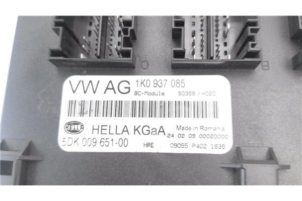 Recambio de módulo electrónico para seat altea (5p1) 1.9 tdi referencia OEM IAM 1K0937085 5DK00965100 