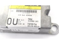Recambio de centralita airbag para toyota yaris (ksp9/scp9/nlp9) 1.4 d-4d referencia OEM IAM 891700D210 212986103 